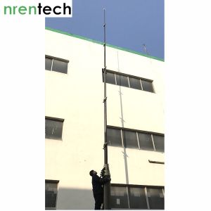 30m Lockable Pneumatic Telescopic Mast-15kg payload for mobile antenna/mobile