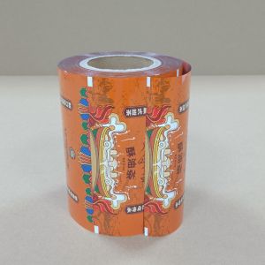 China Compliant Food Grade Roll Film Heat Sealable with Custom Printing on sale