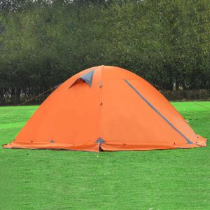 China 2Person Camping Tent Double Layer Double Door Snow Proof Camping Tent Outdoor Tent(HT6020) on sale