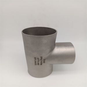 Cheap Stainless Steel Pipe Fittings Alloy Steel Pipe Fittings BW Tee ASMEB16.28 A403 Gr.316 2&quot; STD Equal Tee for sale