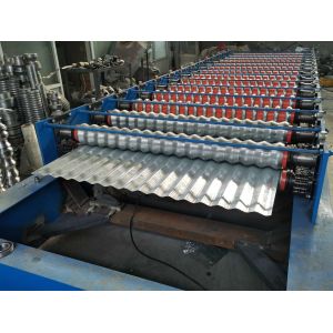 CE 1000mm 3kw Corrugated Sheet Rolling Machine
