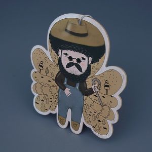 Vehicle Apple Fragrance Hanging Paper Air Freshener Non Irritating