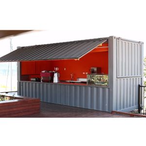 Topshaw Prefab Bar Container Modular Movable Shipping Container Restaurant