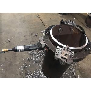 Split Frame Portable Pipe Cutting And Beveling Machine Of Stainless Steel