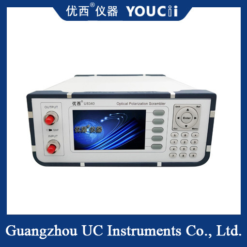 Quality Desktop Motorized Polarization Scrambler Wavelength Range Of 1200 ~ 1610nm wholesale