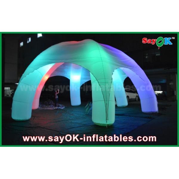 Inflatable Nightclub 5 Legs LED Lighting Inflatable Spider Inflatable Dome Tent With CE / UL Blower