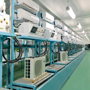 Split-type Air Conditioner Performance Testing System and Automated Production