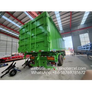 Enclosed Heavy-Duty Cargo Semi-Trailer 30-50 Ton Capacity