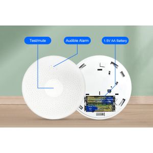 Portable WiFi Smoke Detector Alarm Combine Co Detector Carbon Monoxide Alarm