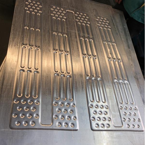 Quality Refrigeration Aluminum Rollbond Evaporator For Fridge / Freezer wholesale