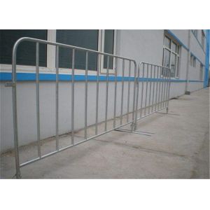 hot dip galvanized bicycle removable Crowd Control steel Barrier manufacture