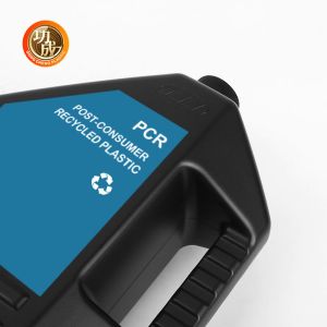 Custom Label PCR Plastic Engine Oil Bottle 1500ml Smooth Mouth