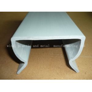 Cheap Interior corner decor U shaped PVC profile, PVC,color &amp; size can be customized per request for sale