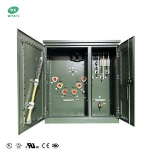 Cheap Three Phase Pad Mounted Transformer Oil Immersed Power Distribution 150kva 12470v To 208v Ansi Ieee Standards With Ul Certificate for sale