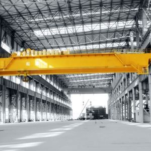 Wireless Remote Control Electric Overhead Travelling Crane Double Girder 20 Ton
