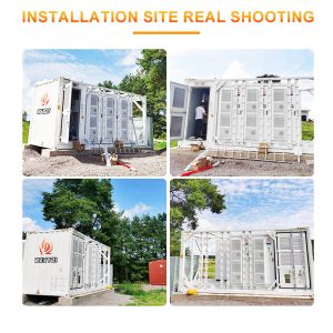 1.5MWH Lithium Battery Solar Energy Battery System Container 300 KWH 1 MWh 3 MWh