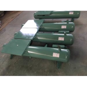 Cheap Bitzer Shell and Tube Type Horizontal Refrigerant Reservoir With Plate for sale