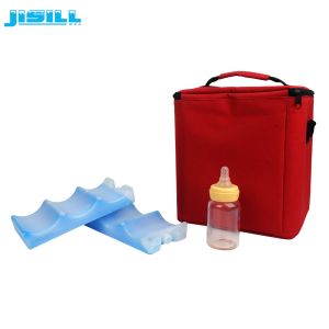 Eco Friendly 3 Waves Shape Breast Milk Ice Pack Frozen Ice Packs For Food