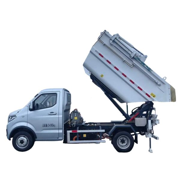 Quality Energy Type Pure Electric Self-Loading Unloading Garbage Truck with Increased Load Capacity and Enhanced Hydraulic System wholesale