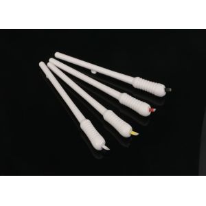 Durable Permanent Tattoo Pen / Microblading Eyebrows Tool With Flexible Curved