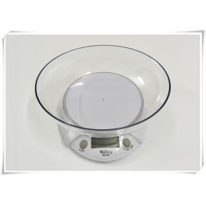 Bright Green LCD Home Electronic Scale For Kitchen Food Weighing