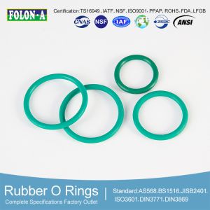 -40C To 280C Temp FKM O Ring Cord Excellent Chemical Oil Resistance 14 MPa
