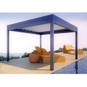 2.5mm Automatic Insulated Aluminum Pergola With Open Roof