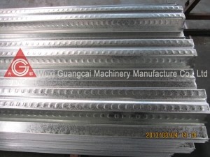 WC76-305-915 Steel Floor Deck Thickness 0.7-1.2 mm Roll Forming Machine
