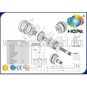 Swing Motor Repair Kit HZZC-M2X170CHB For HD900-5 HD900-7 E330 E330B