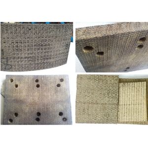 Drilling Machine Pile Driver Woven Brake Block Material Woven Lining with Resin