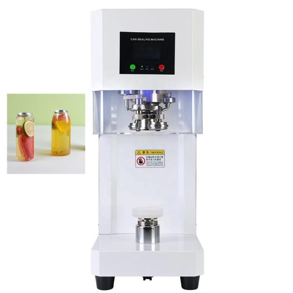 Automatic Soda Beer Can Sealing Machine For Easy Ring Pull Can