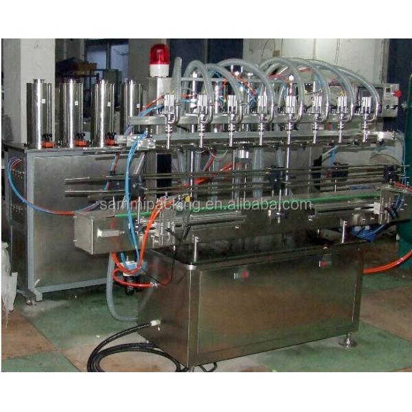 Quality Automatic Bottle Filling System With Labeling And Capping Machines wholesale