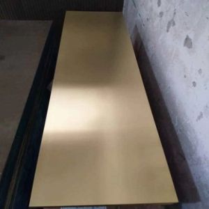 Polished H65 H68 H80 Cold Rolled Decorative Copper Panels Round Rectangular