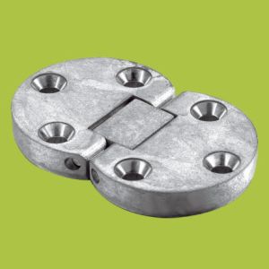 foldable table concealed hinge Zinc alloy hinges with Nickel finish