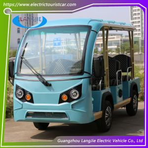 Multi - Purpose Electric Sightseeing Bus 8 Seater Tourist Coach For Hotel