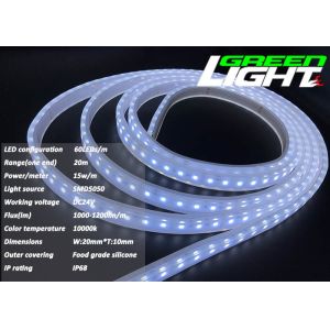 1630lum 220V 17W/M LED Flexible Strip Lights Anti Explosive RGB SMD2835