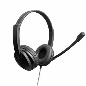 Traffic USB Wired Noise Cancelling Headset Adjustable Volume Headphones