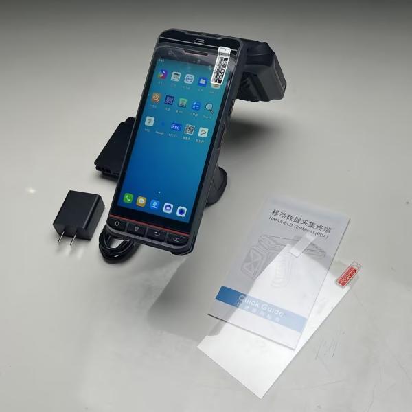 5.5 Inch UHF RFID Handheld Reader Android 13 Handheld RFID Reader 6GB Ram 64GB