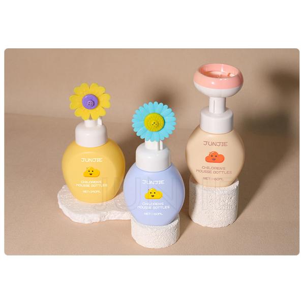 160ml Hand Wash Bottle Refillable Foaming Soap Dispenser Empty Custom Plastic Beauty Packaging