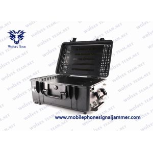 Waterproof Military Vehicle Bomb Jammer RF Cell Phone Signal Jammer With DDS