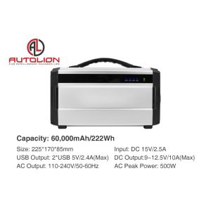 Emergency tool 110V 220V 60000mah outdoor indoor plug and play portable solar