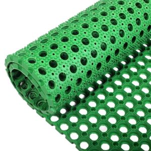 23mm Thickness Anti Slip Rubber Mats Non Slip Rubber Grass Mats For Equestrian