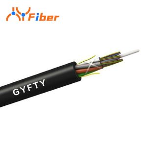 China GYFTY-36B1 Stranded Non Metallic Fiber Optic Cable 4Core 144 Core Aerial Duct on sale