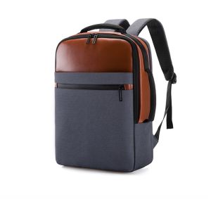 Portable Design Men's Business Backpack with USB Charging and OEM Support