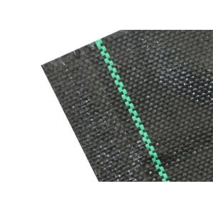 Black Woven Geotextile / Geosynthetic Fabric PP Woven Silt Fence For Constructio