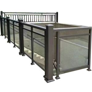 Glass Railing for Balcony Design Top Handrail for Balcony Luxury