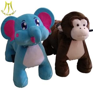 Hansel amusement ride plush toy ride on bull toys amusement ride for sale