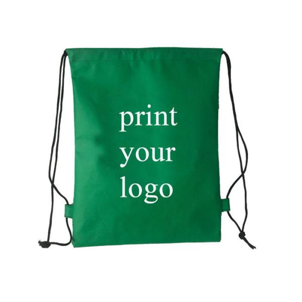 Quality Non Woven Drawstring Sports Backpack For Promotion / Advertising wholesale