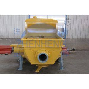 Hydraulic Drive Concrete Piston Pump , 30m3 / H Towable Concrete Pump Vibrator