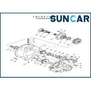 Cheap Hitachi 4035495 Gear Pump Service Kit Fits UH07-2 UH07-3 UH081 UH083 UH103 UH121 UH123 for sale